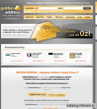 Baza firm Golden Address