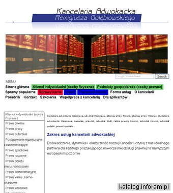 Kancelaria adwokacka Warszawa, Łódź