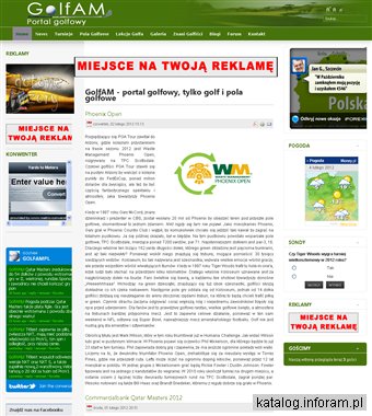 GolfAM tylko golf i pola golfowe