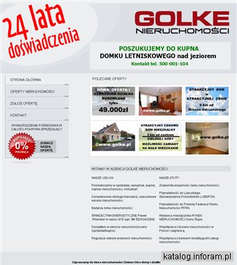 Biura nieruchomości Zielona Góra - działki, domy