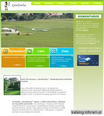 Międzybrodzie Bialskie - ośrodek Goralówka