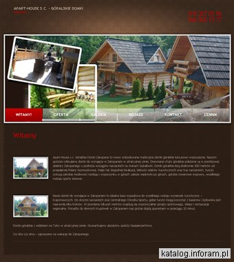 Wynajem domków Zakopane