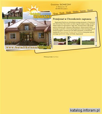 GOŚCINIEC SŁONECZNY DRZONKÓW noclegi Zielona Góra