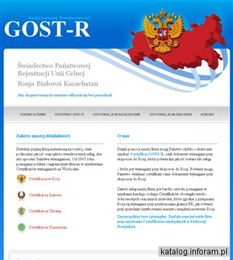 Certyfikat GOST-R