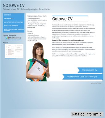 Gotowe CV do pobrania