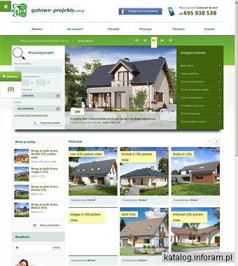 Projekty domów jednorodzinnych