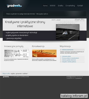 Grzegorz Gradzik - projekty graficzne, e-marketing