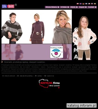 GRAMARK zakłady dziewiarskie ŁÓDŹ