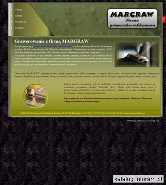 MARGRAW Grawerowanie laserowe Warszawa