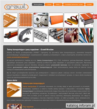 GRAWIT taśmy transportowe modularne Wrocław