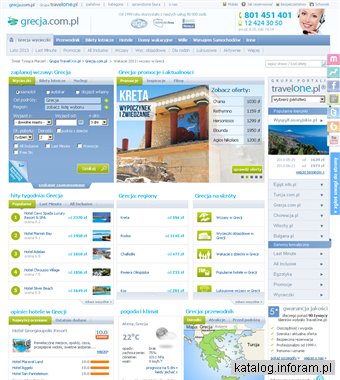 Grecja.com.pl - oferta największych polskich touroperatorów - gwarancja udanych wakacji w Grecji