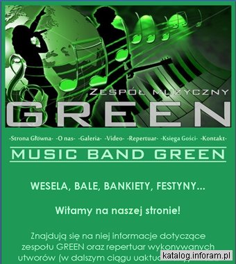 GREEN - zespół na wesele, bal, bankiet, festyn