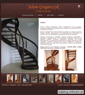 Wysokiej klasy schody gięte