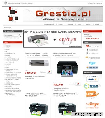 Drukark, i Plotery, Tonery, Tusze, Papier