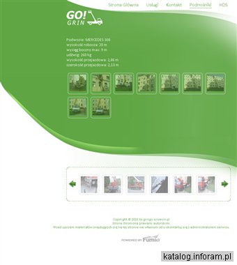 GRINGO - podnośniki koszowe