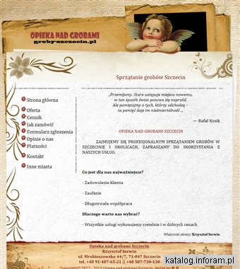 Opieka nad grobami - sprzątanie grobów