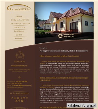 Noclegi Ustrzyki Dolne - Gromadzyn.pl