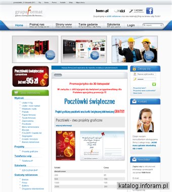 Grupaformat - projektowanie ulotek reklamowych oraz stron www