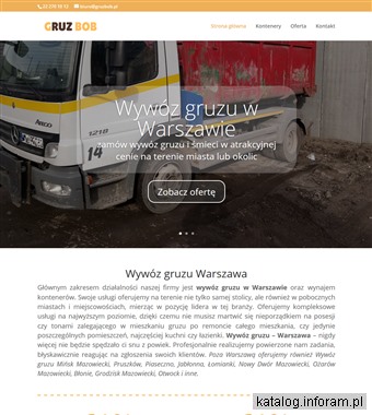 Gruzbob - wywóz gruzu i śmieci
