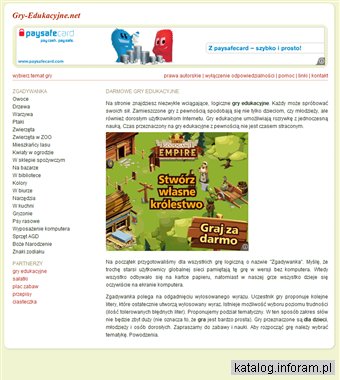 Gry edukacyjne