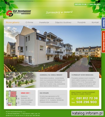 GRYF DEVELOPMENT Developer Szczecin