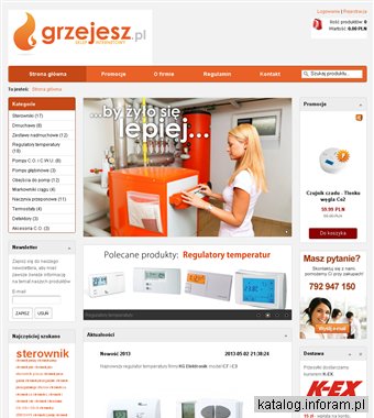 Sklep internetowy. Sterowniki pomp pieców dmuchawy