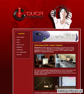 Studio Nagrań GUGA - Gdańsk Trójmiasto