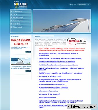 Świetliki - okna - wyłazy - automatyka