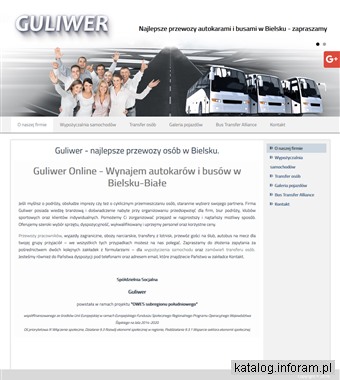 GULIWER przewozy Bielsko-Biała-Lwów