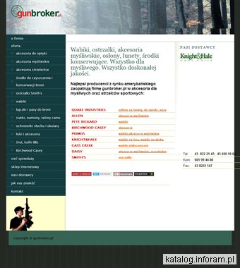 Wabiki, akcesoria myśliwskie, osłony, lunety. Wszystko dla myśliwego.