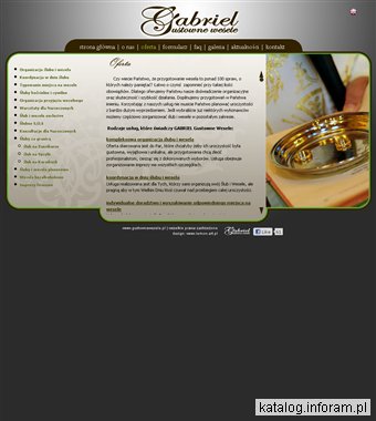 Gabriel Gustowne Wesele - Konsultanci Ślubni