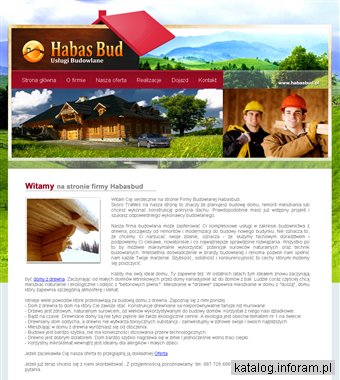 Habasbud - domy z drewna