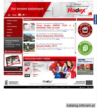 Hurtownia budowlana Łódź Hadex