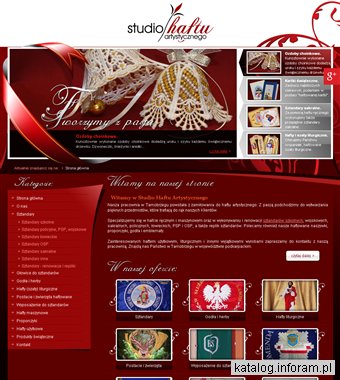 STUDIO HAFTU ARTYSTYCZNEGO sztandary łowieckie