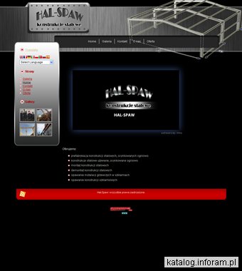 Hal-Spaw - konstrukcje stalowe - produkcja i montaż