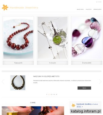 Ręcznie robiona biżuteria