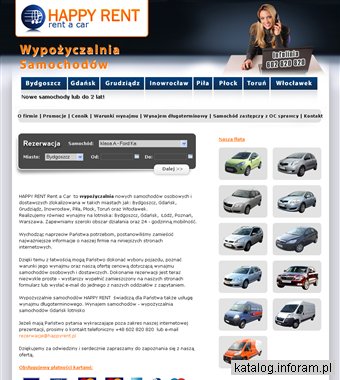 Wypożyczalnia aut Trójmiasto - Happy Rent