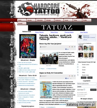 HardCore-Tattoo.pl - tatuaż, hardcore, piercing, sztuka...