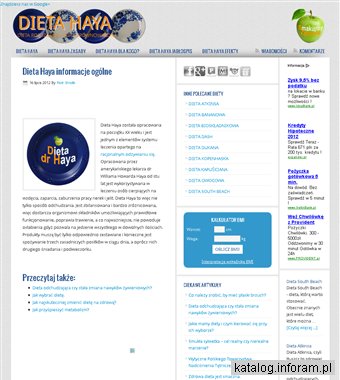 Dieta Haya znakomita dieta rozdzielna, zrównoważona