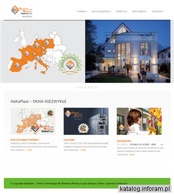 HeKaPlast okna Schuco oraz drzwi przesuwne