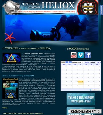 Kursy nurkowania Śląsk - Heliox