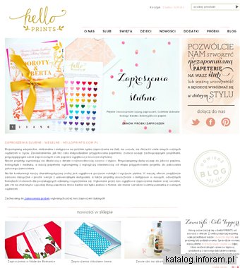 Zaproszenia Hello Prints