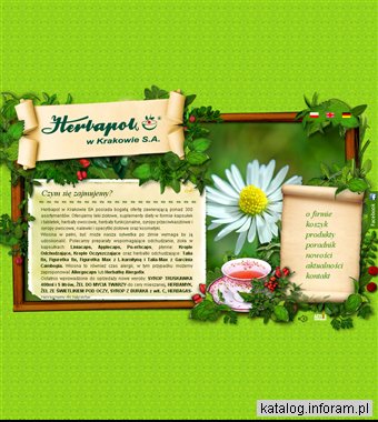 Herbapol w Krakowie SA - Producenci suplementów diety