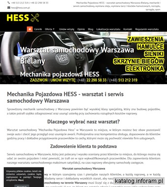 Warsztat samochodowy Warszawa - hess.com.pl
