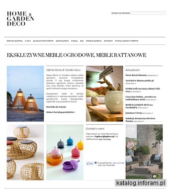 Meble ogrodowe HG Deco