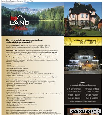 Willa HIGH LAND - Pensjonat Białka Tatrzańska