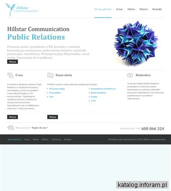 Hillstar Communicaiton - PR, promocja, wizerunek firmy