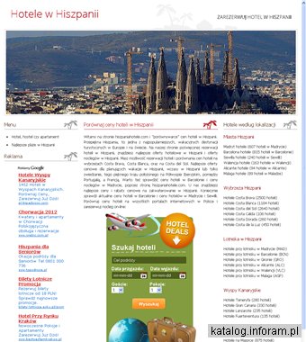 Hotele Hiszpania