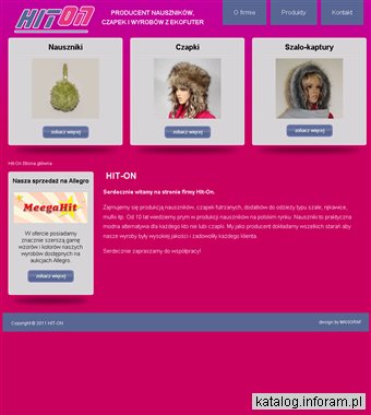 Producent nauszników, czapek, rękawic i innych dodatków z ekofuter