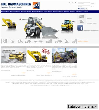 Koparki, minikoparki i koparko-ładowarki - hkl.pl